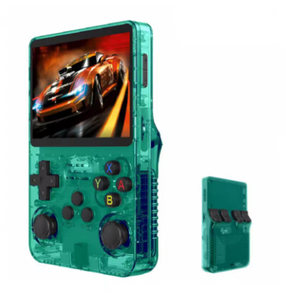 Handheld Retro Gameboy mit 10.000 vorinstallierten Spielen und hochauflösendem 3,5 Zoll IPS Display