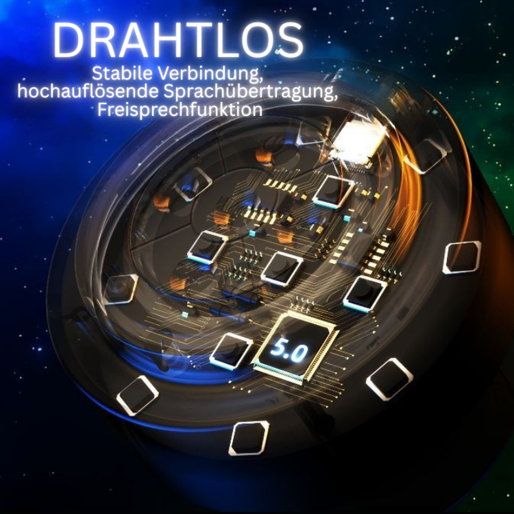 Mini Bluetooth Dusch Lautsprecher – Wasserfest mit Saugnapfhalterung für Badezimmer