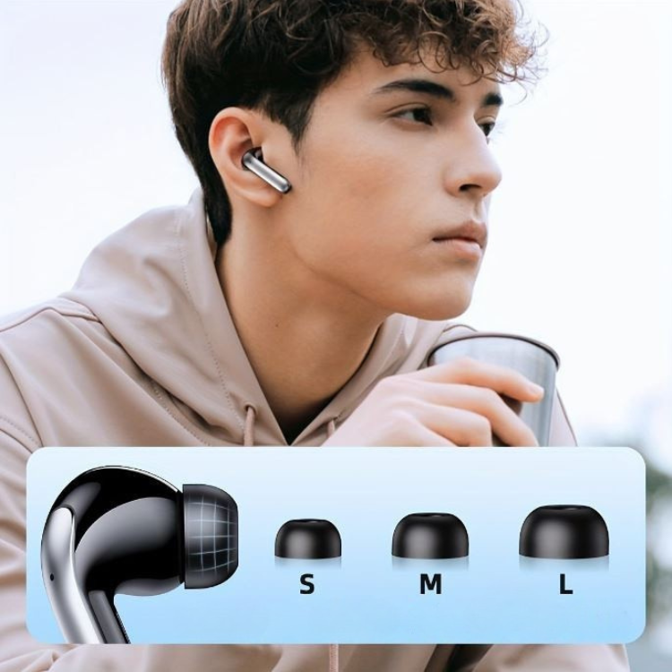 Bluetooth In-Ear Kopfhörer mit Mikrofon, kompatibel mit iPhone und Android für Sport und Arbeit