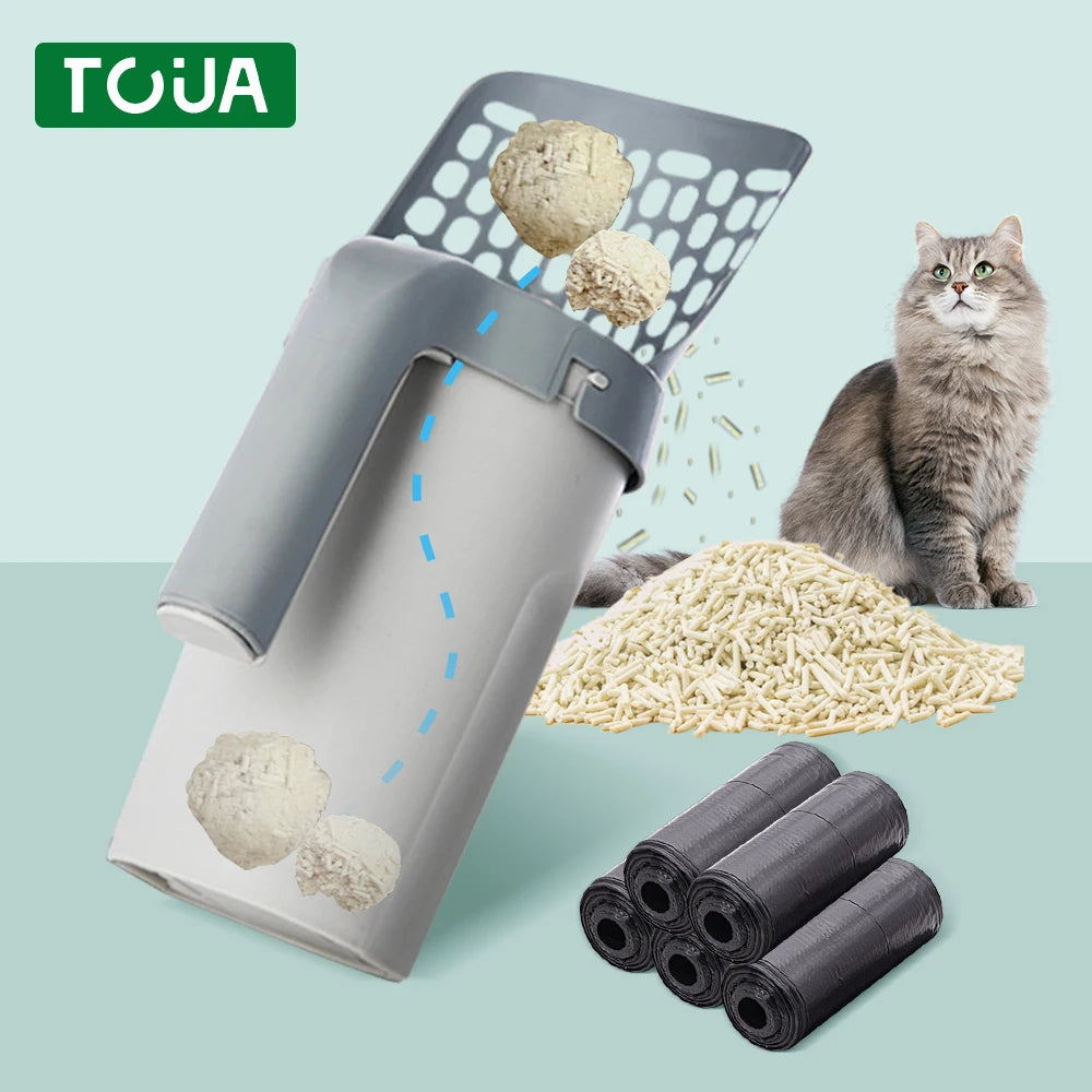 Katzenstreuschaufel 2in1 – Sauber & Hygienisch