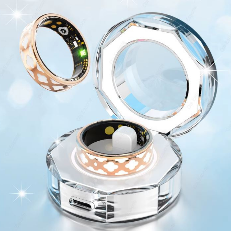 Smart Ring Fitness Tracker – Überwacht Herzfrequenz, Schlaf und O2