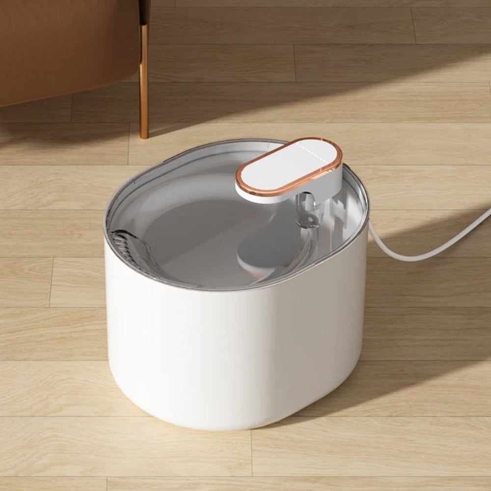 3 L Automatischer Wasserbrunnen für Katzen & Hunde mit LED – leise & hygienisch