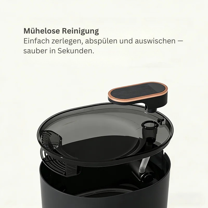 3 L Automatischer Wasserbrunnen für Katzen & Hunde mit LED – leise & hygienisch