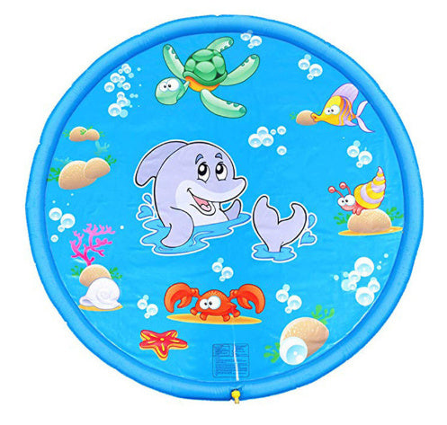 Kinder Wasserspielmatte mit Sprinkler