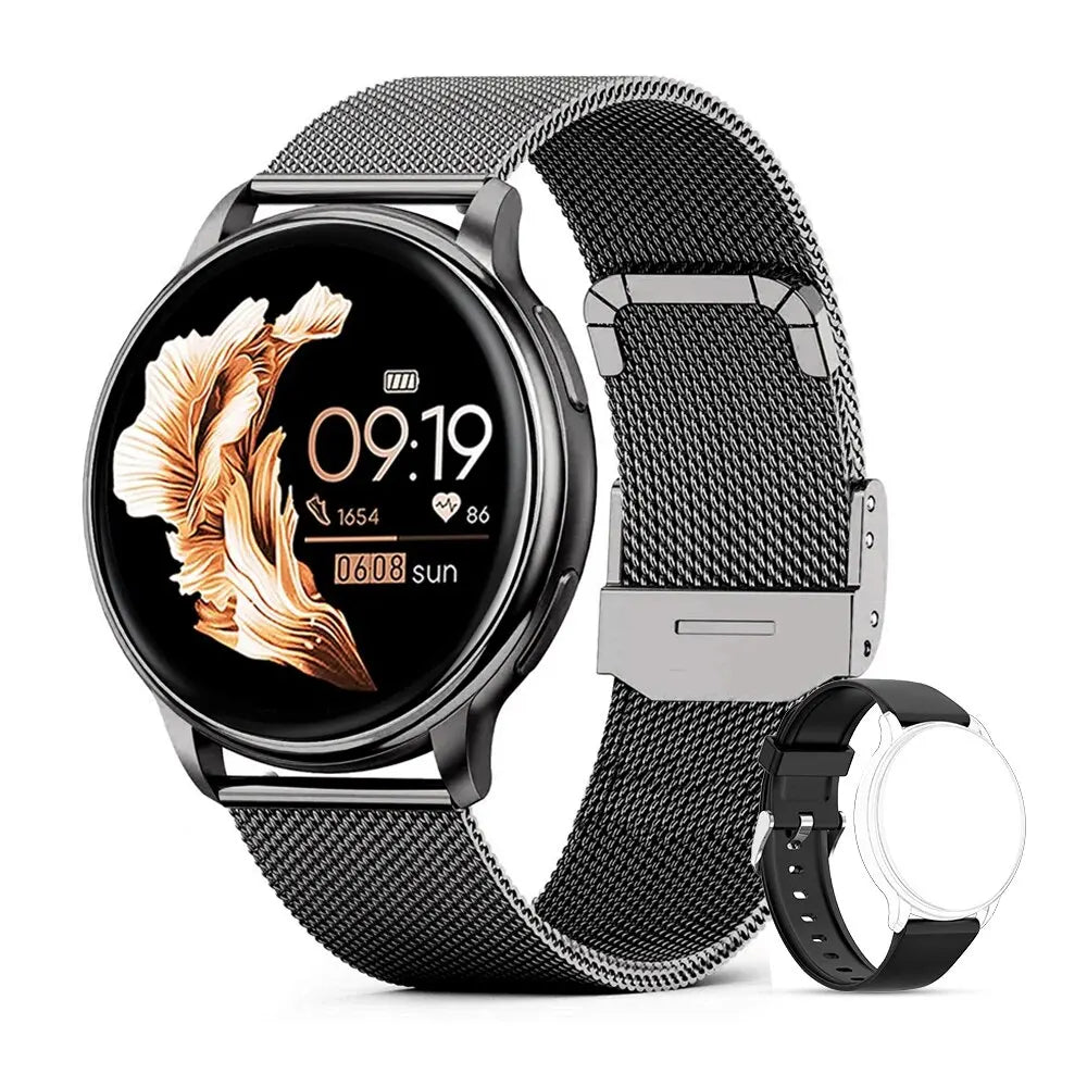 Smartwatch mit Fitness-Tracking und Anruffunktion für Gesundheit