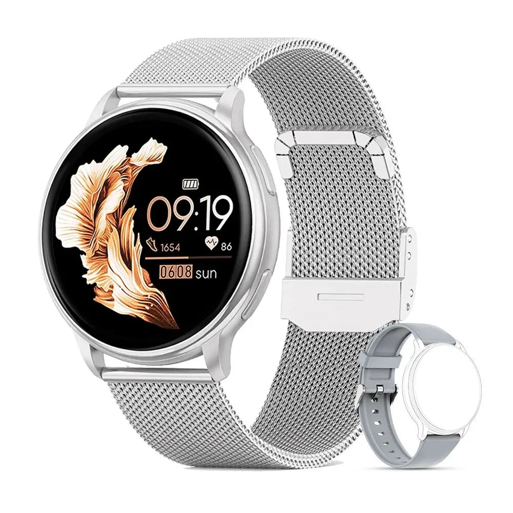 Smartwatch mit Fitness-Tracking und Anruffunktion für Gesundheit