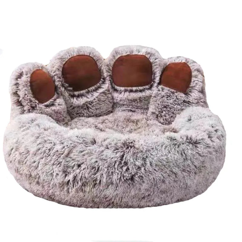 Weiches Haustierbett für Hunde und Katzen in modernem Design