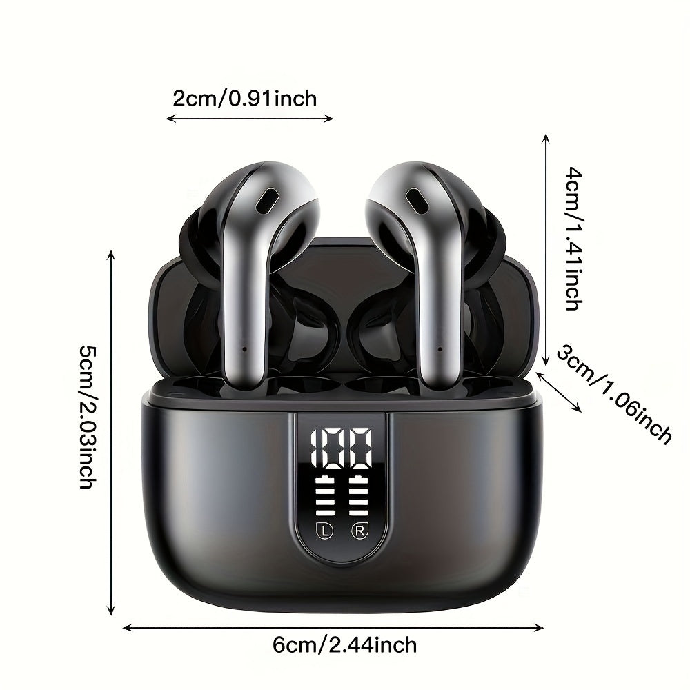 Kabellose Earbuds mit Geräuschunterdrückung und Touch-Steuerung für klaren Klang