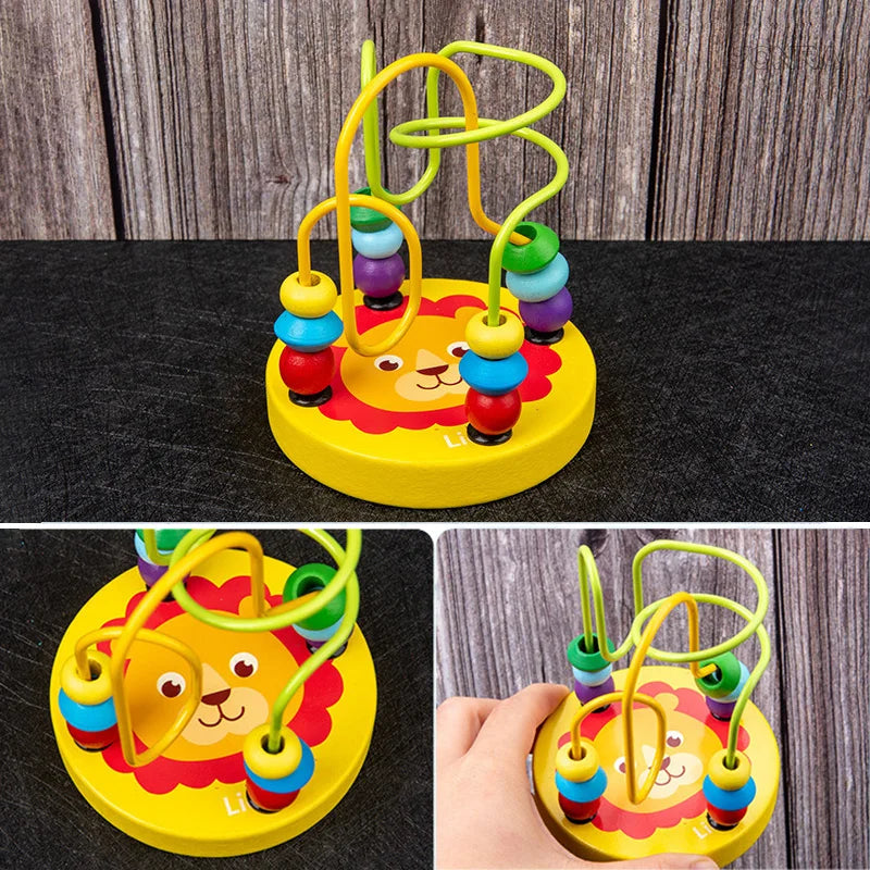 Montessori Holzspielzeug Set für Babys – Fördert frühe Entwicklung und motorische Fähigkeiten