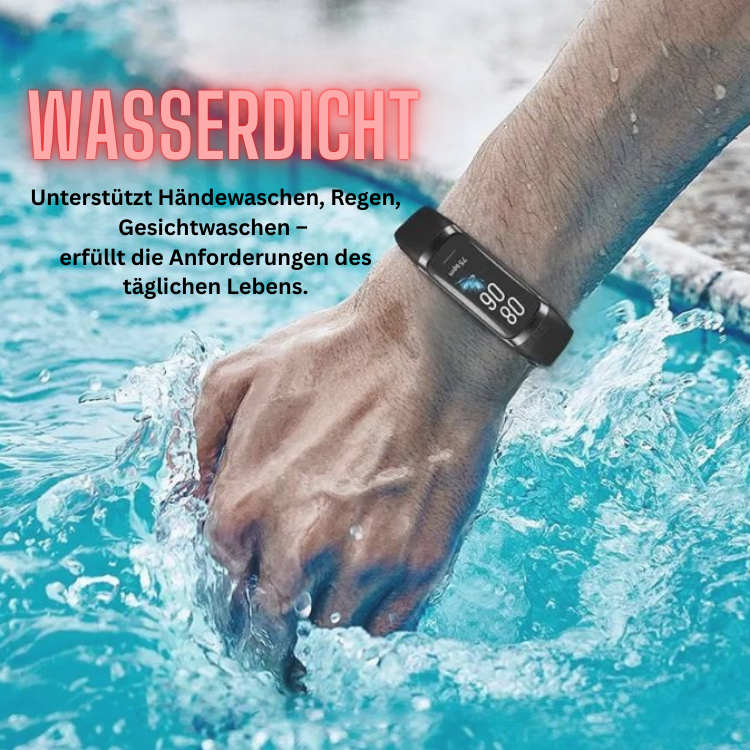 Sport Smartwatch für Fitness-Tracking, Blutdruck & Herzfrequenzmessung