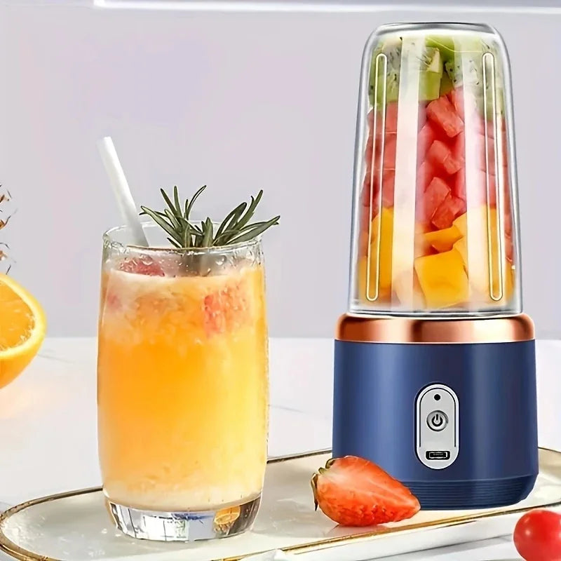 USB-ladbarer Mixer für Smoothies, frische Säfte und Milchshakes tragbar und kabellos