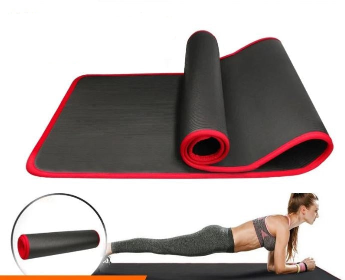 Dicke rutschfeste Yogamatte für intensives Workout